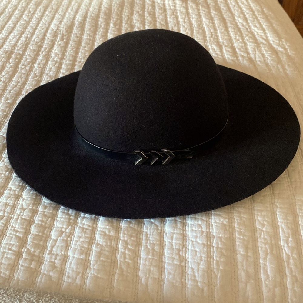 Mackage black felt hat 7,5´´ NEW